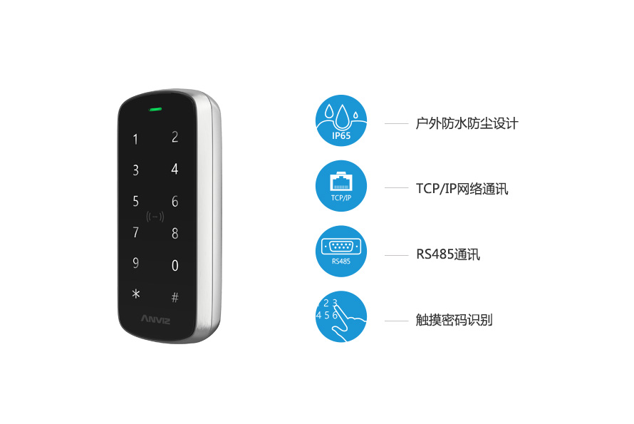 M3戶(hù)外防水RFID門(mén)禁機